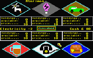 Capital II atari screenshot
